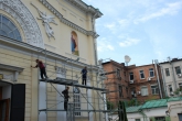 Троицкий собор, г. Днепропетровск. Реставрация фасада и куполов.