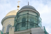 Троицкий собор, г. Днепропетровск. Реставрация фасада и куполов.