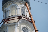 Троицкий собор, г. Днепропетровск. Реставрация фасада и куполов.